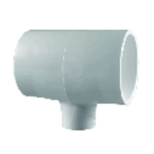 Charlotte Pipe And Foundry Charlotte Pipe Schedule 40 3/4 in. Slip X 3/4 in. D Slip PVC Reducing Tee 1 pk PVC 02400 4000 - main